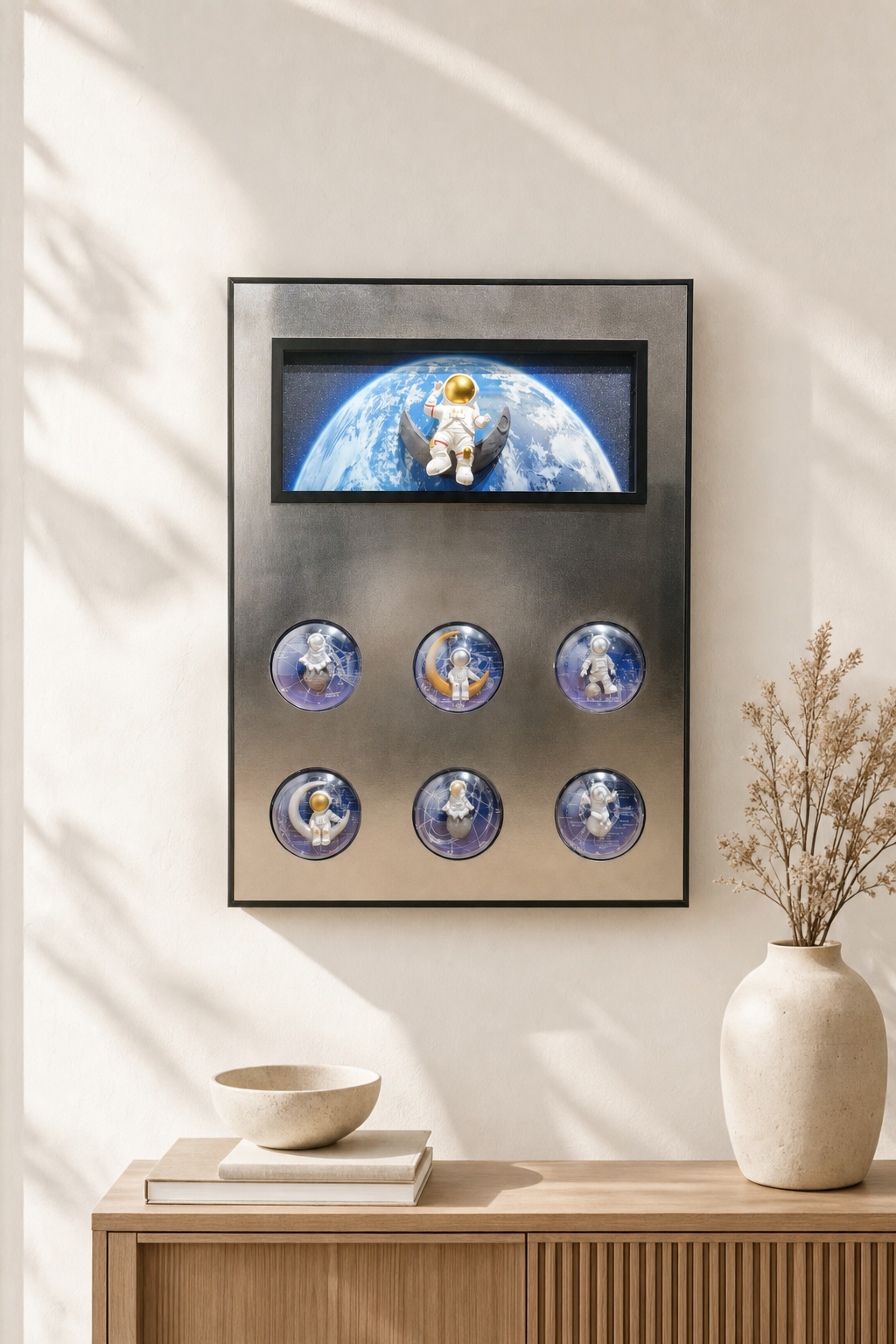 Astronaut 3D Shadow Box Frame