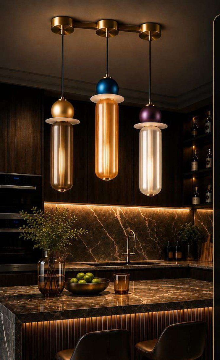 Shop hanging lamps